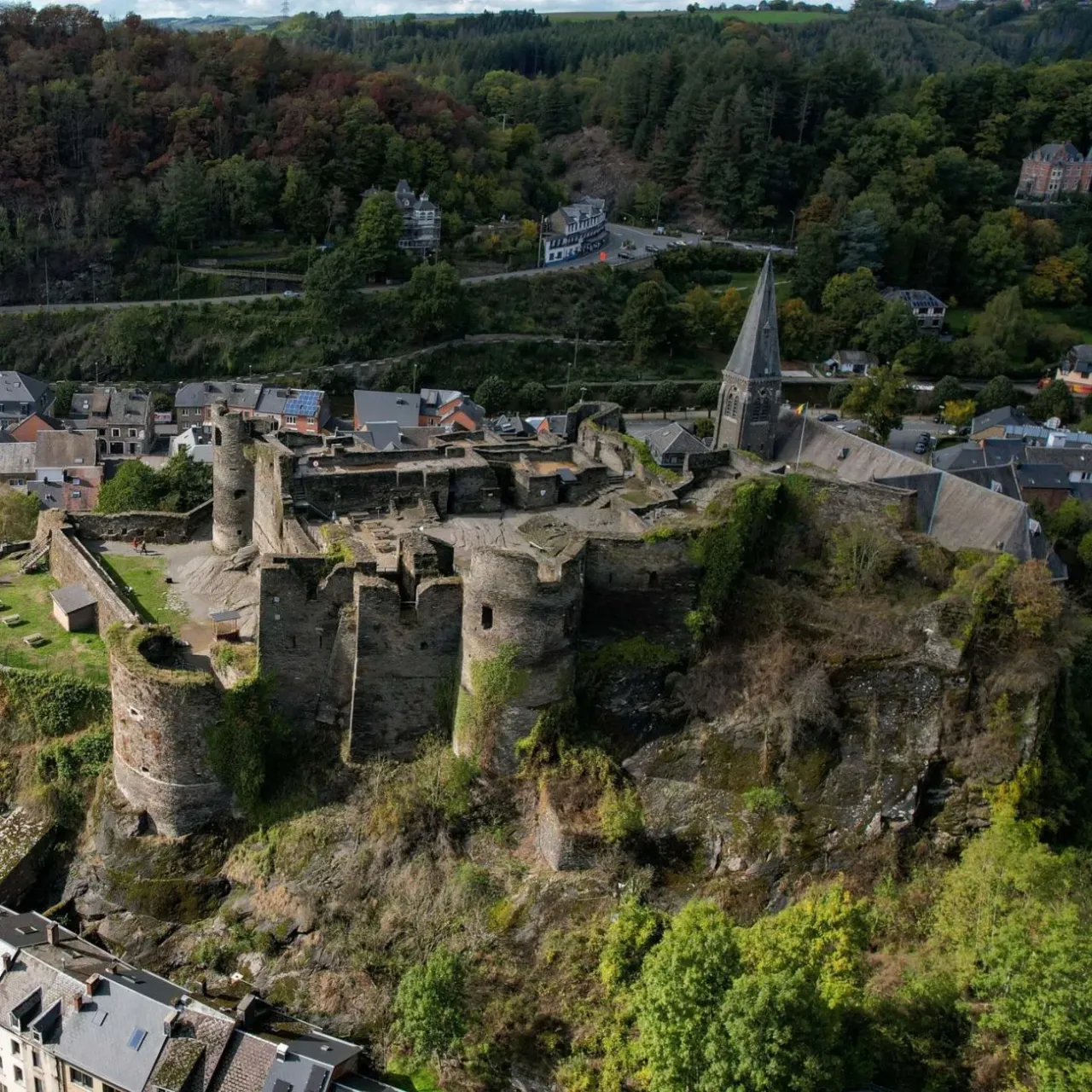 Visite du château de La Roche-en-Ardenne